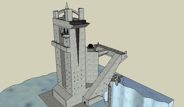 Castle Ice two towers 2