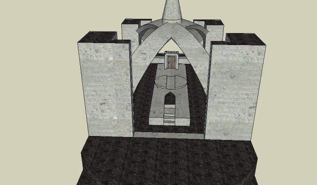 Castle Ice two towers altar 3