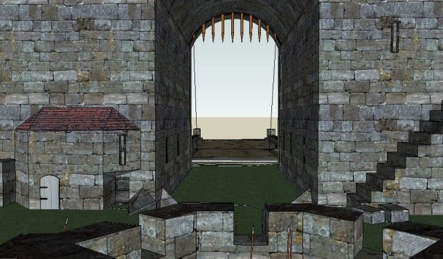 Norman castle assault breaker