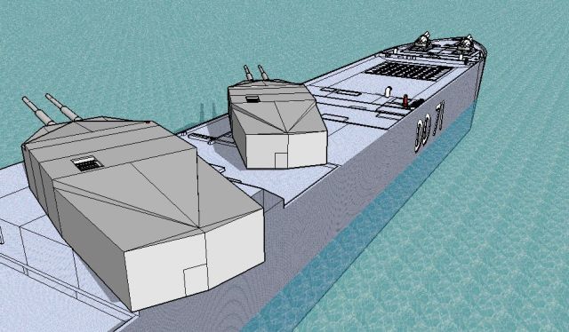 DD 71 hurling forward