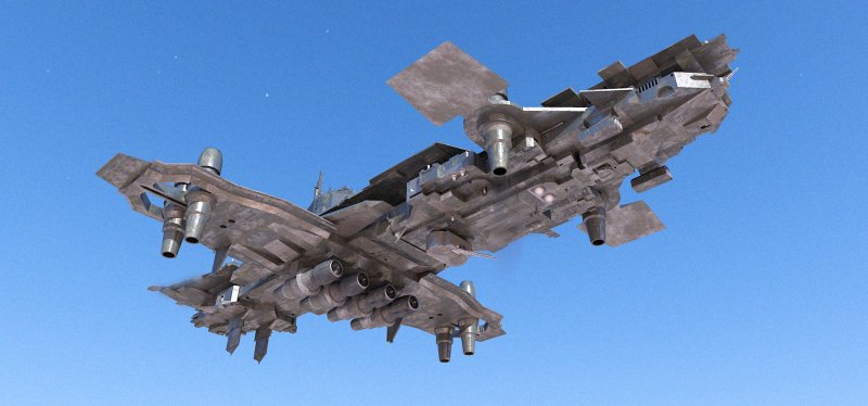 Jetwash from engines