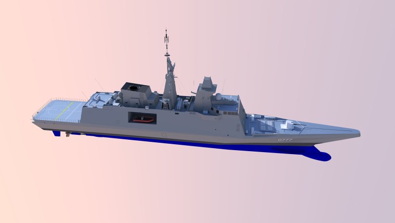 Iso view, outside water