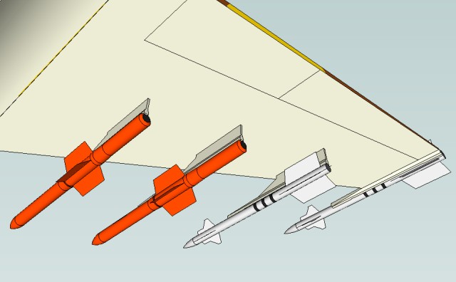 Plane 2 AA missiles 4