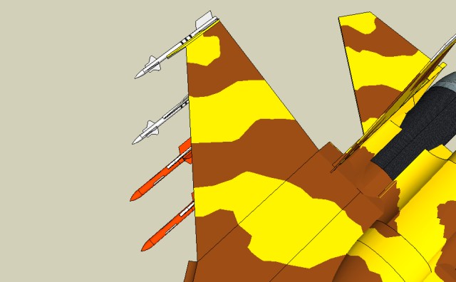 Plane 2 AA missiles 6