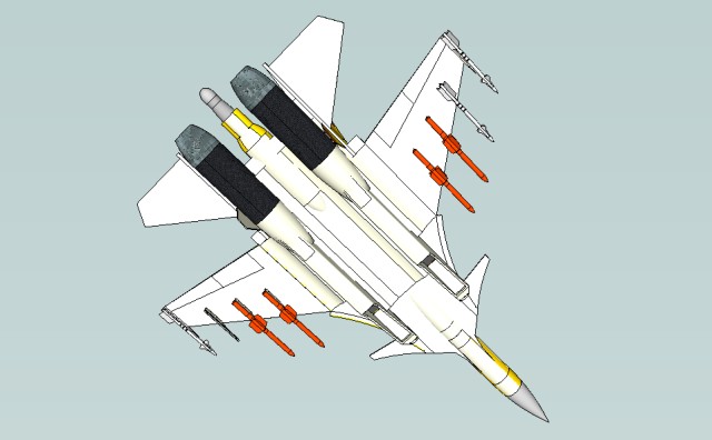 Plane 2 bottom view angled