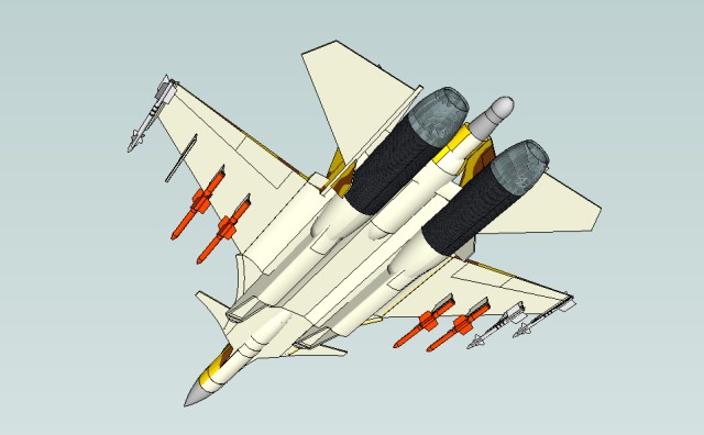 Plane 2 rear bottom left view