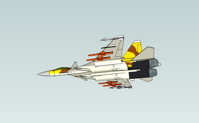 Plane 2 wingman view