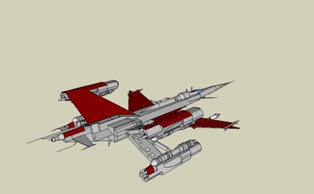 Spacecraft iso right rear