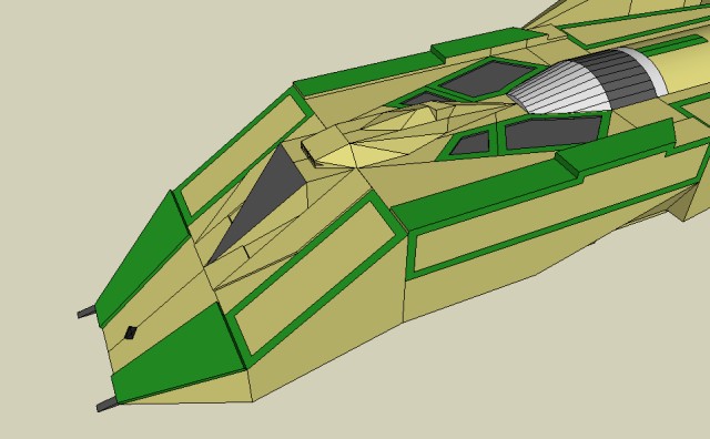 Spacecraft 2 cockpit