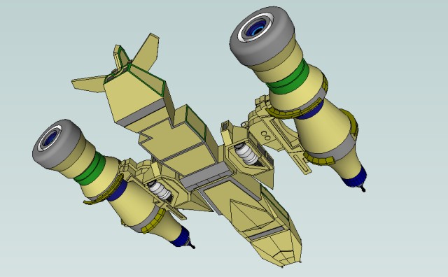 Spacecraft 2 rear right bottom