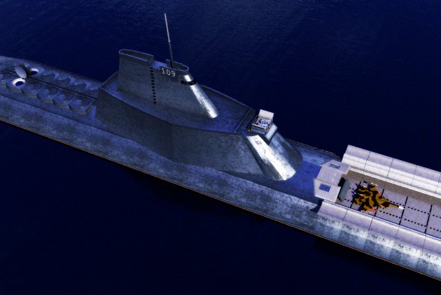 Flight deck, dark light