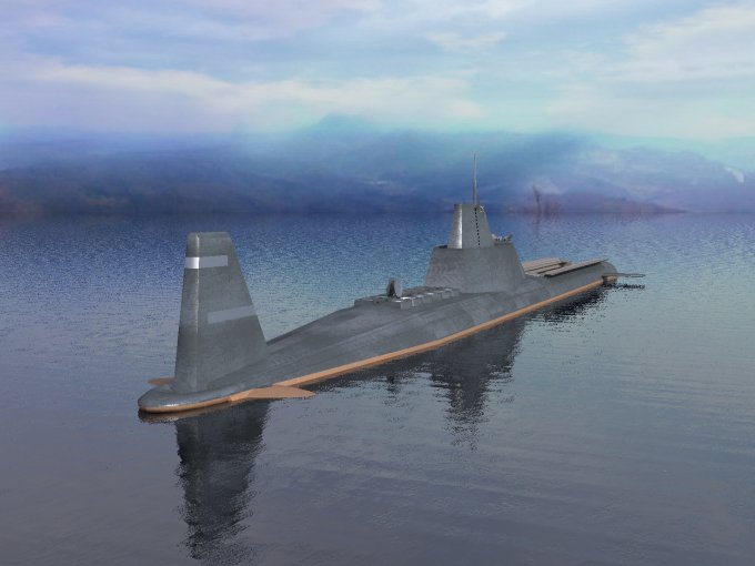 With the coast in the background