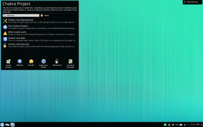 Live desktop