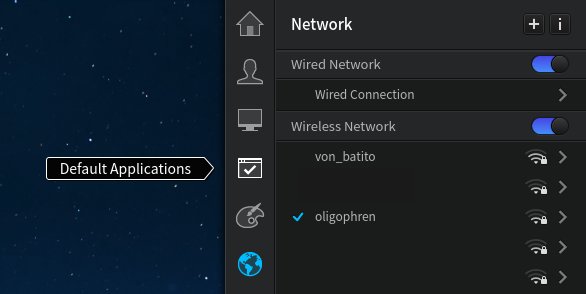 Nice control center functionality