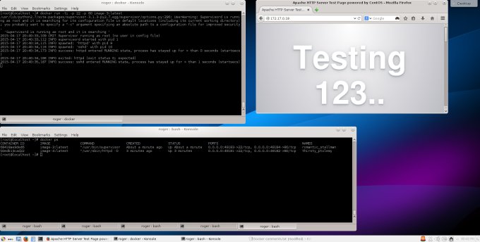 Running successfully