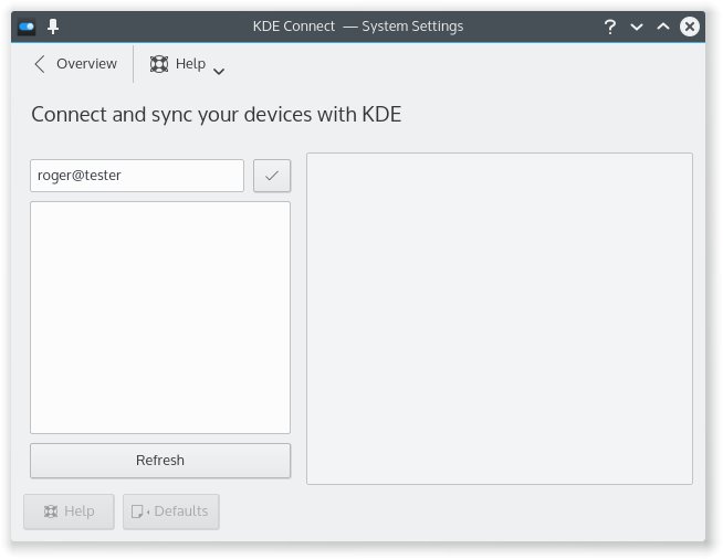 KDE Connect
