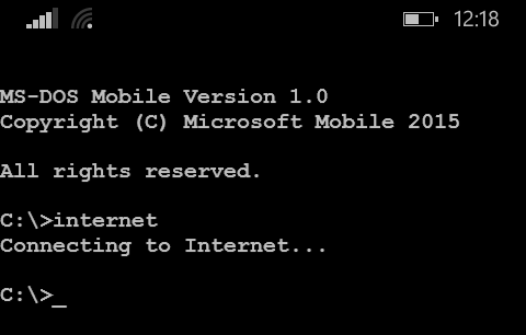 Connecting to the Internet!