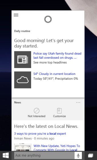 News, not interested
