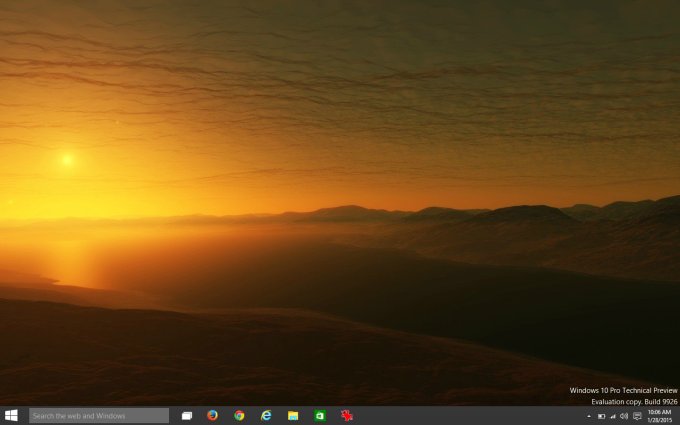 Final desktop