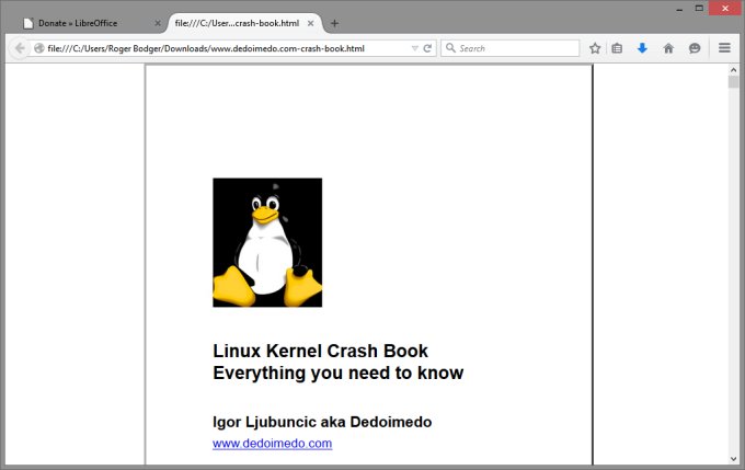 HTML conversion, ok, 1