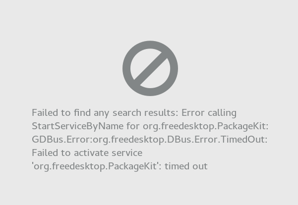 Package manager died