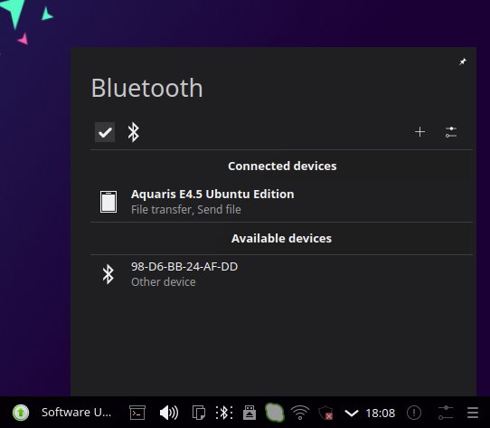 BT paired successfully