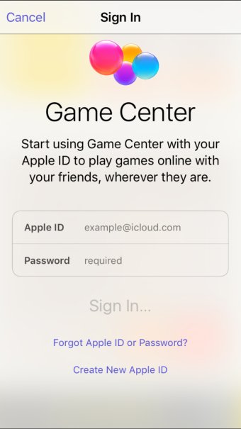Game Center, aggressive