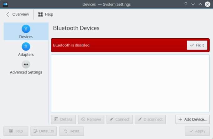 Bluetooth broken, more
