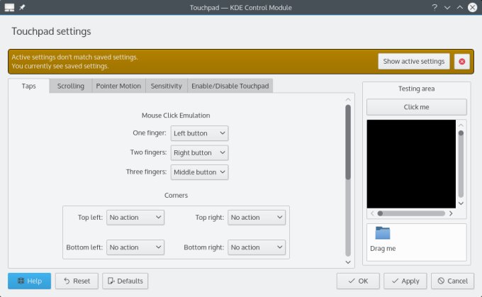 Touchpad, no problems
