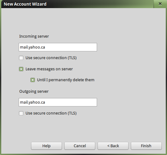 Mail security not on by default