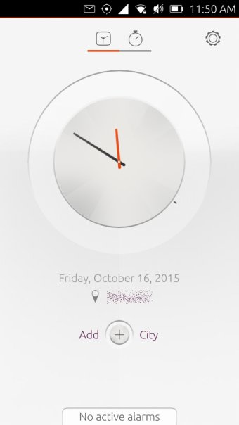 Clock app
