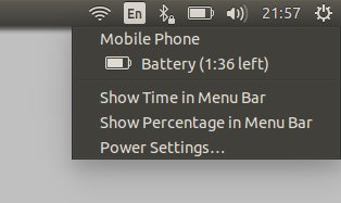 Battery usage, more