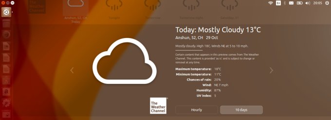 Weather applet, annoying