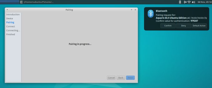 BT pairing