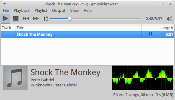 MP3 works in the live session