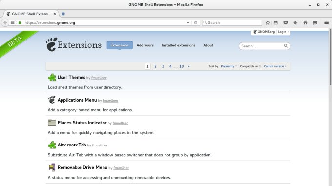 Gnome integration works better