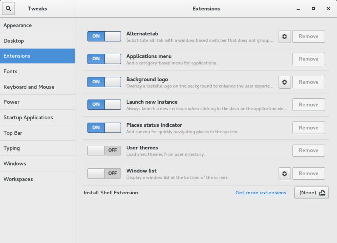 Extensions, overview