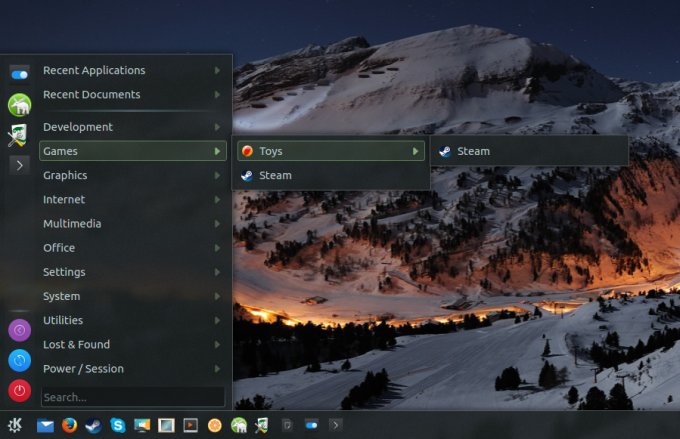 Steam listed under Toys
