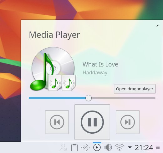 Media context in system area