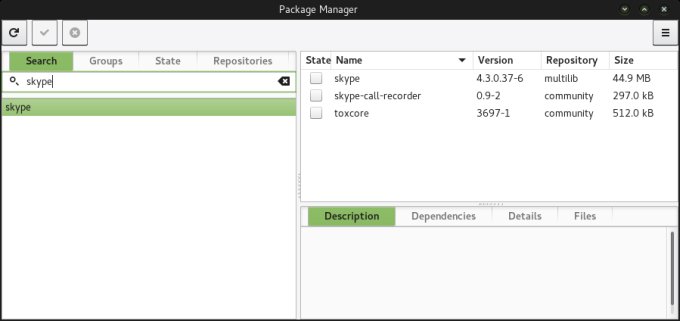 Package manager