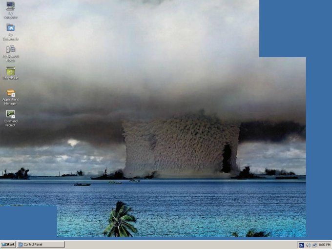 Wallpaper, incomplete