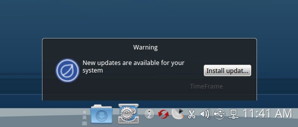 Updates prompt