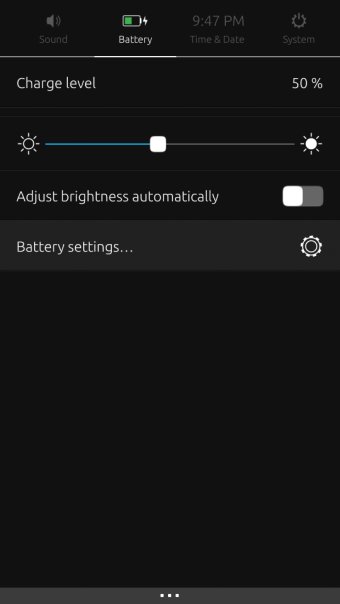 Notifications ribbon