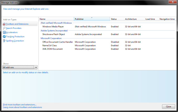 No strange new add-ons