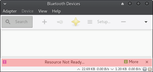 No Bluetooth