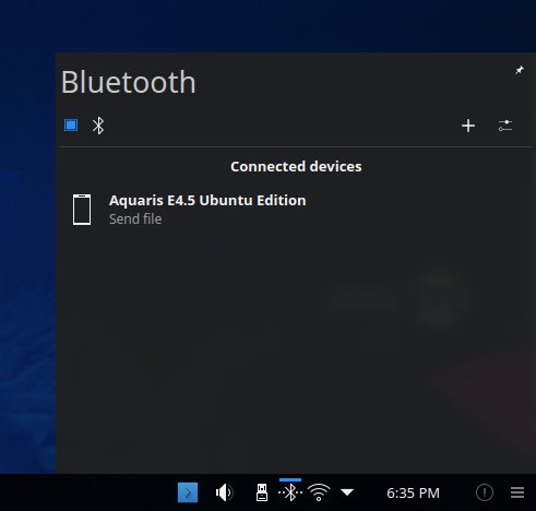 Bluetooth works