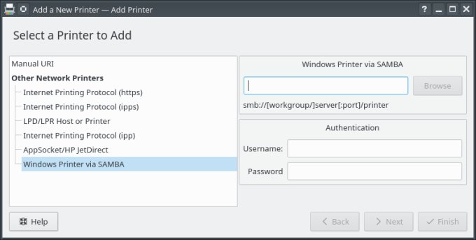 Samba printing is broken