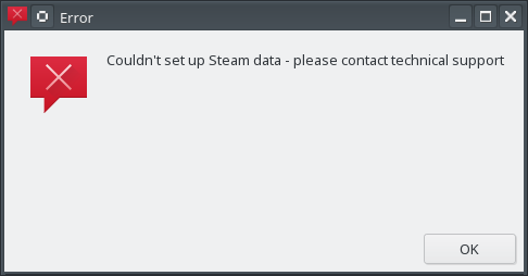 Steam error