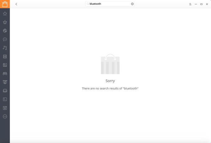 No Bluetooth in the Store
