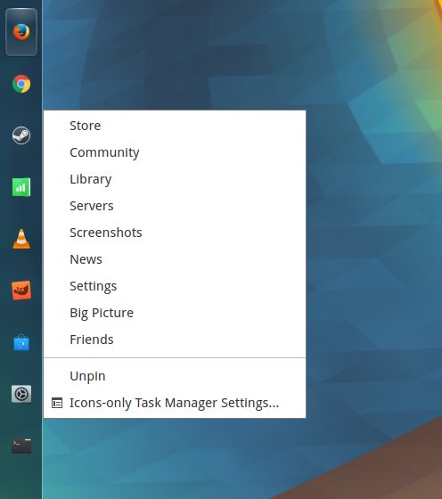 Context menu